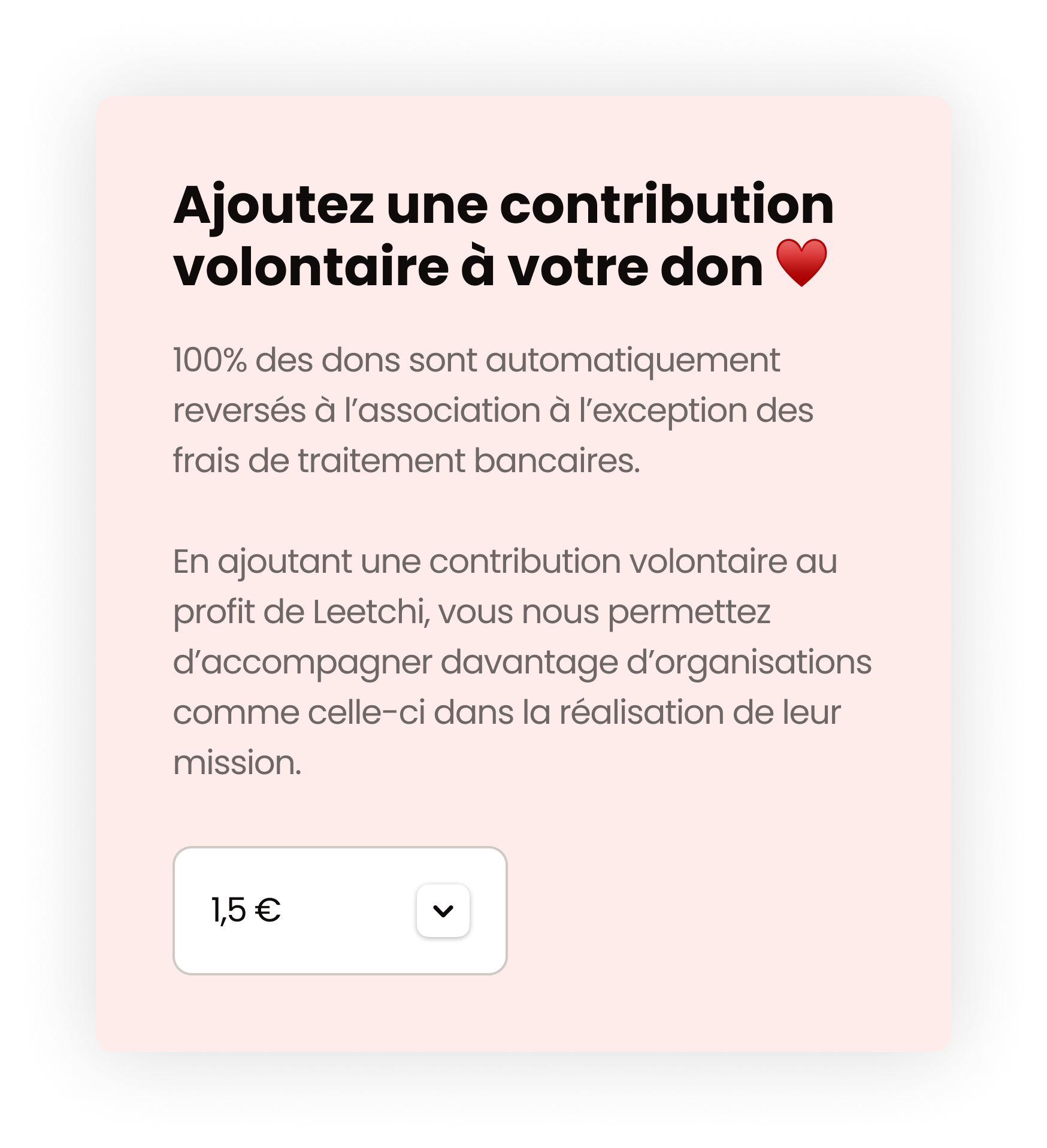Contribution volontaire (1)