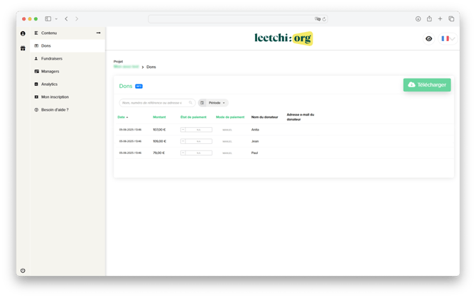 Leetchi-org - dons télécharger